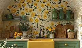 Моющаяся краска - в кухне, ванной, коридоре 					