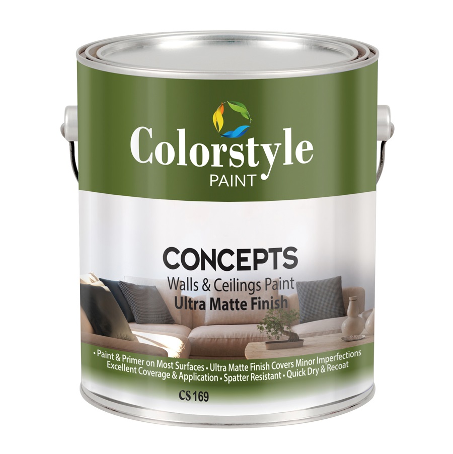 Краска Colorstyle CS 169 CONCEPTS Walls & Ceilings Paint Ultra Matte Finish
